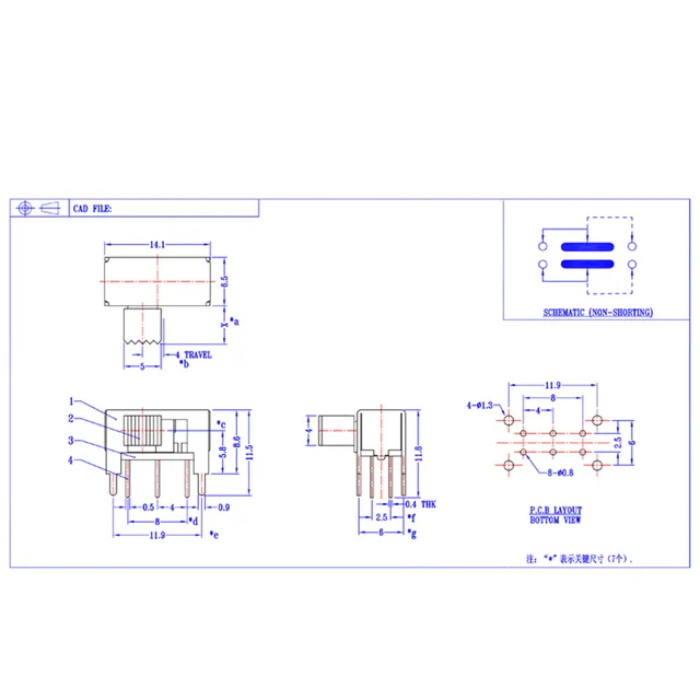 E40481KS STOW SWITCH SLIDER KIT SHIPOUT