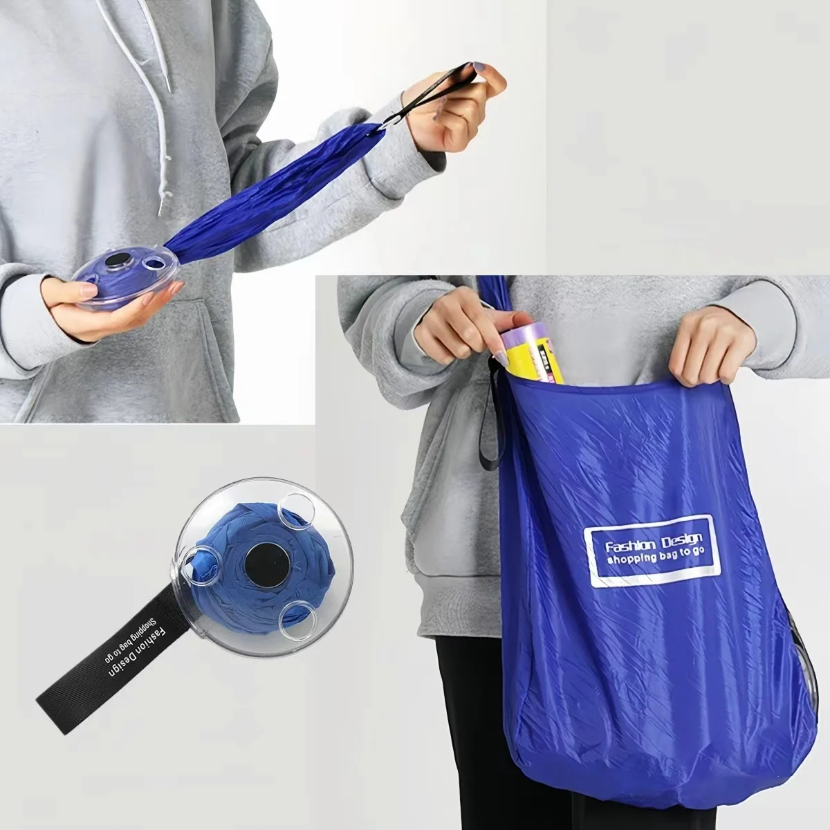 Eco-Friendly Large Capacity Foldable Shopping Tote Bag
