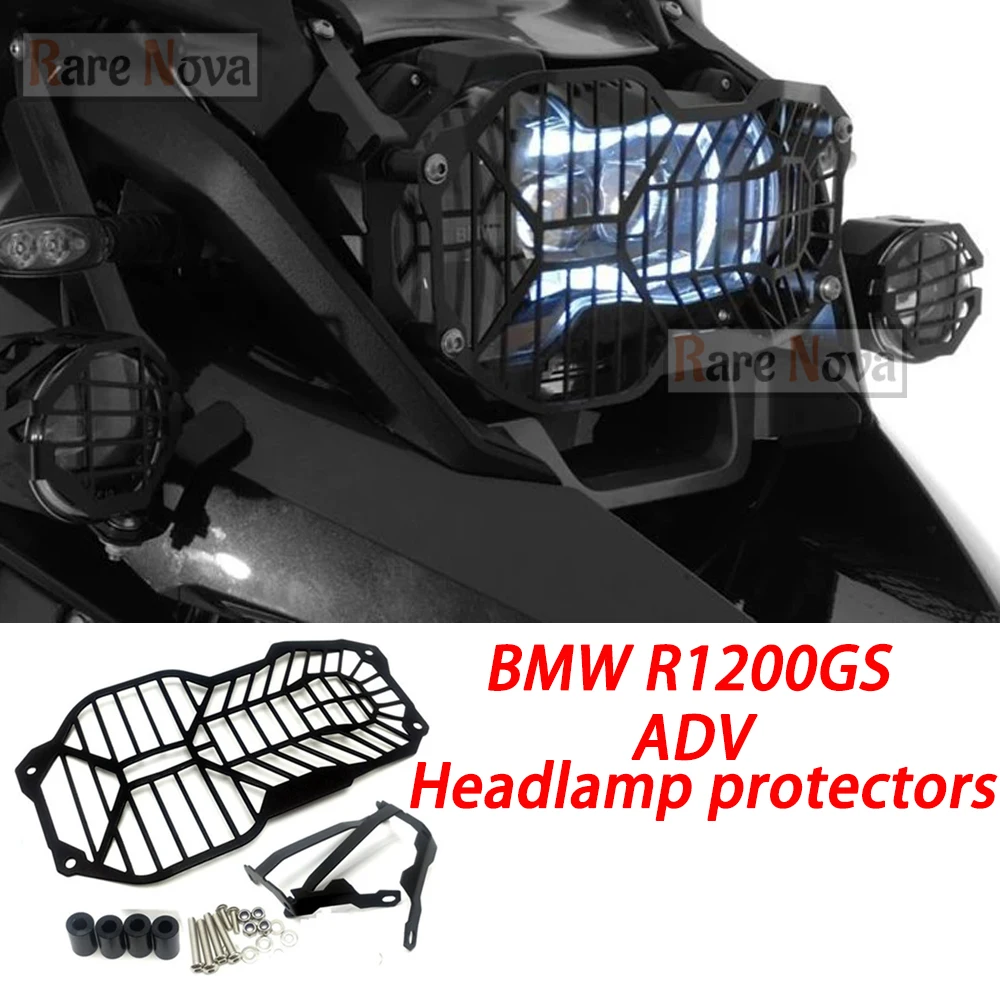 

Для BMW R1200GS Waterbird ADV Модифицированная крышка фары сетка защитный чехол из нержавеющей стали защитный чехол r1200gs