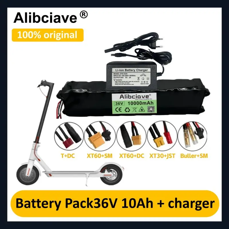 

10S3P 36V 10000mAh 36v Electric Scooter Battery Pack 18650 Lithium M365 Electric Scooter 36v Battery Scooter