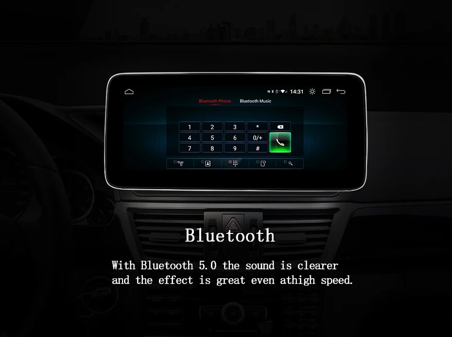Factory Price 8 Core Android AUTO Carplay For Mercedes Benz E Class W212 Car Vid