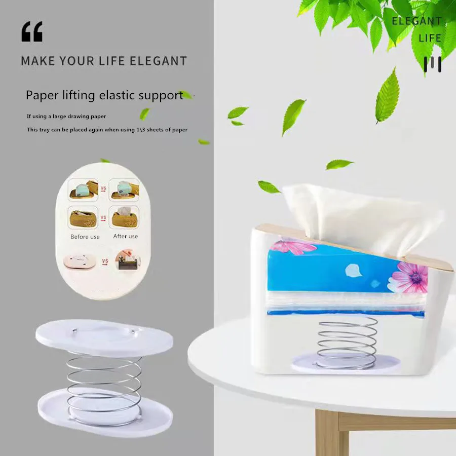 Paper lifting elastic support Tissue lifting spring holder Lifting spring bracket Suitable for inside the paper drawing box 3
