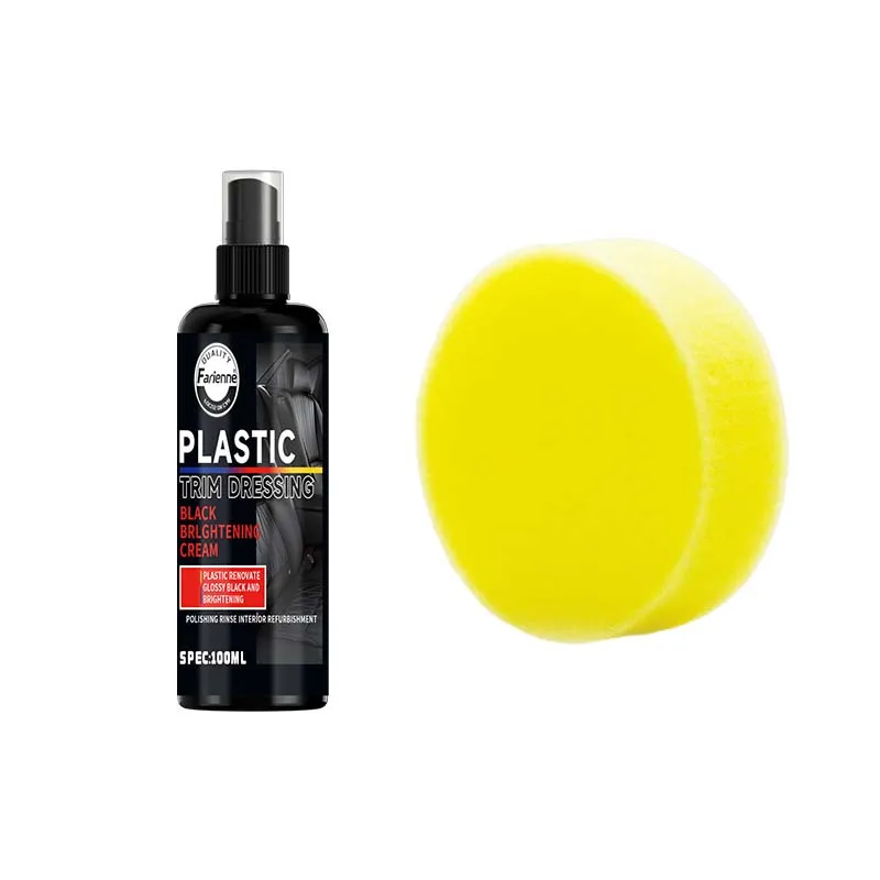 FAREMEI Car Interior Polishing & Brightening Spray, Multi-Surface Shine for Dashboard, Rubber & Plastic, with Before/After BEST SELLERS FAREMEI Car Interior Polishing & Brightening Spray, Multi-Surface Shine for Dashboard, Rubber & Plastic, with Before/After BEST SELLERS