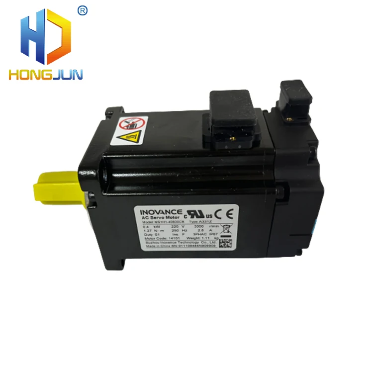 

Original and New Inovance 400w Ac Servo Motor MS1H1-40B30CB-A334Z-S