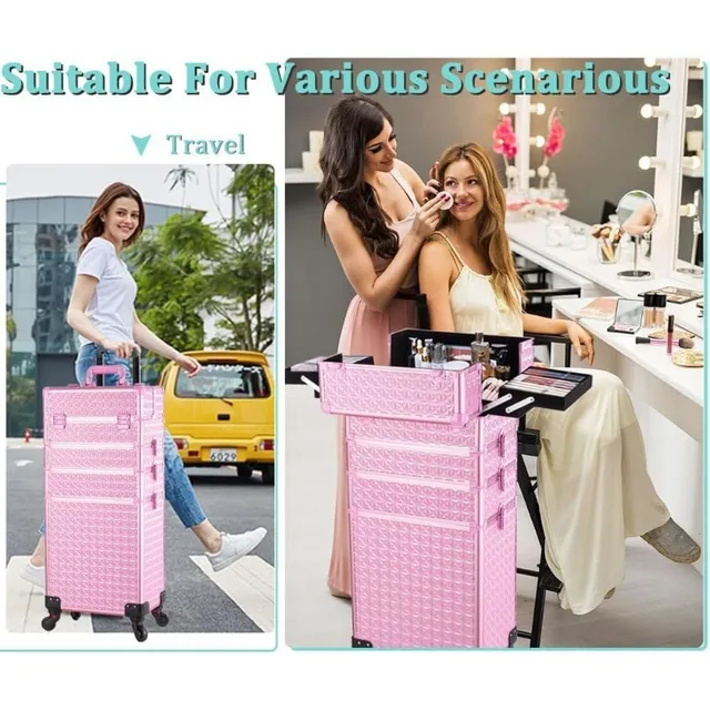 Estojo de Maquiagem 5 em 1 Profissional