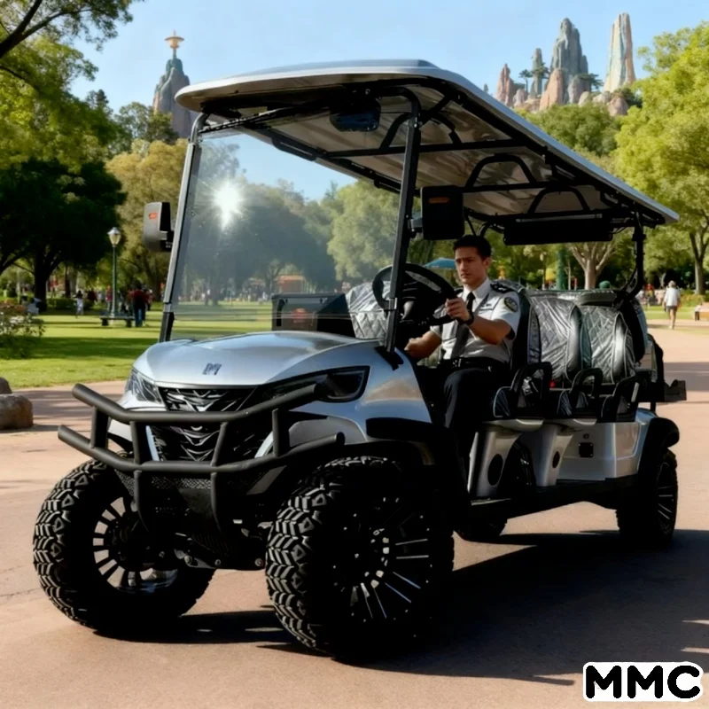 2025년 베스트셀러 고출력 태양광 전기 골프 카트, 4륜 구동, 고속 ? ? 63km/h, 다양한 색상 가능, 중국산 신모델