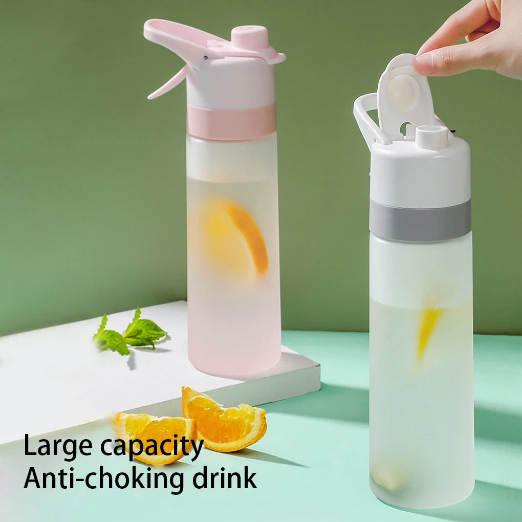 Spray Water Bottle For Outdoor Sport Fitness Water Cup Large Capacity Spray  Bottle BPA Free Drinkware Travel Bottles Kitchen Gadgets Eco-Friendly