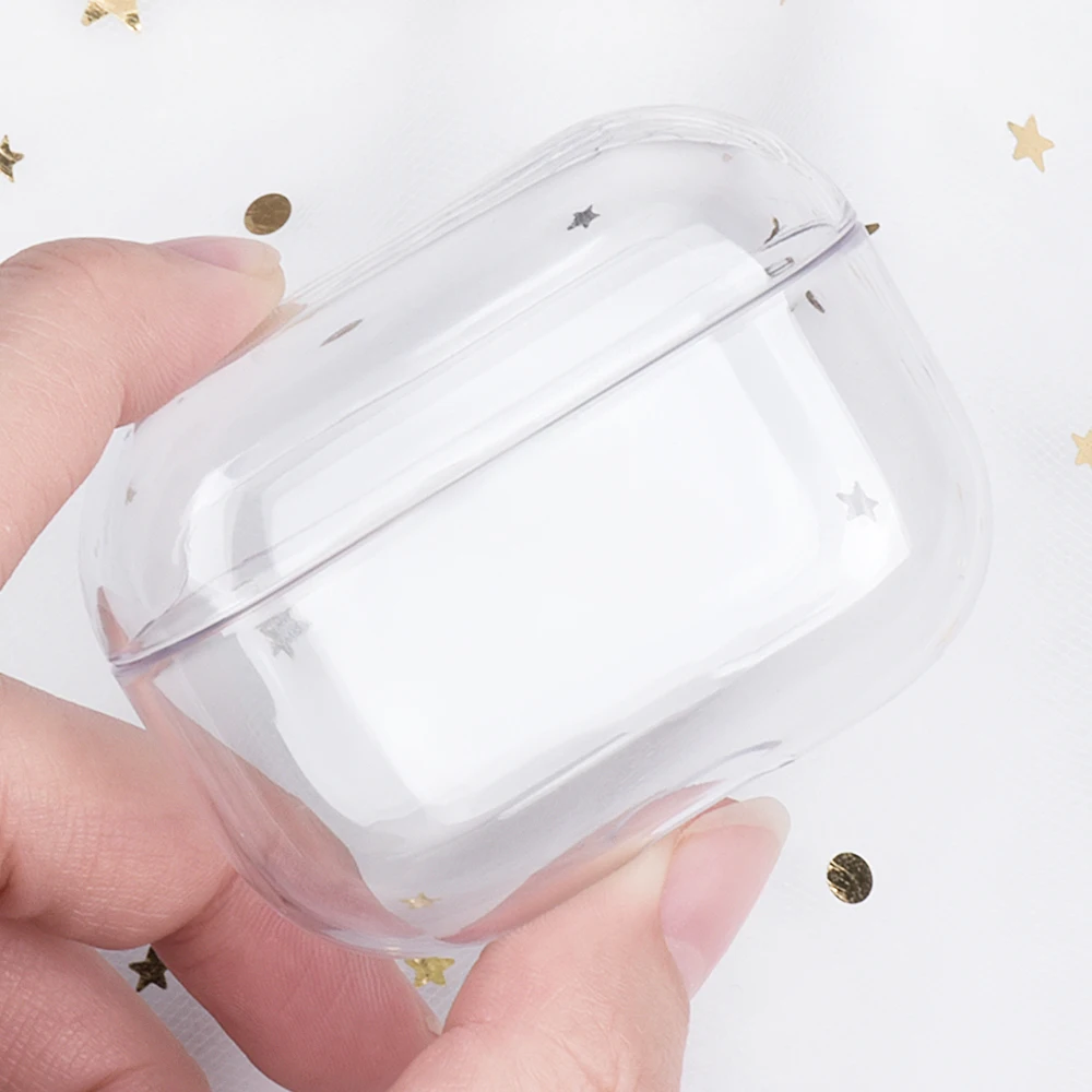 Clear Hard Shell Protective Earphone Case