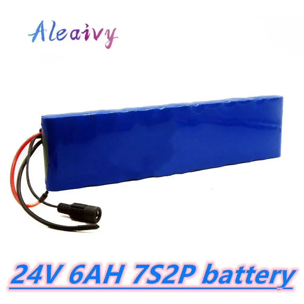 

24V 7S2P 6AH Li-ion Battery Volt Rechargeable Bicycle E-Bike Electric Battery Pack 29.4v Lithium Battery Baterias Recargables
