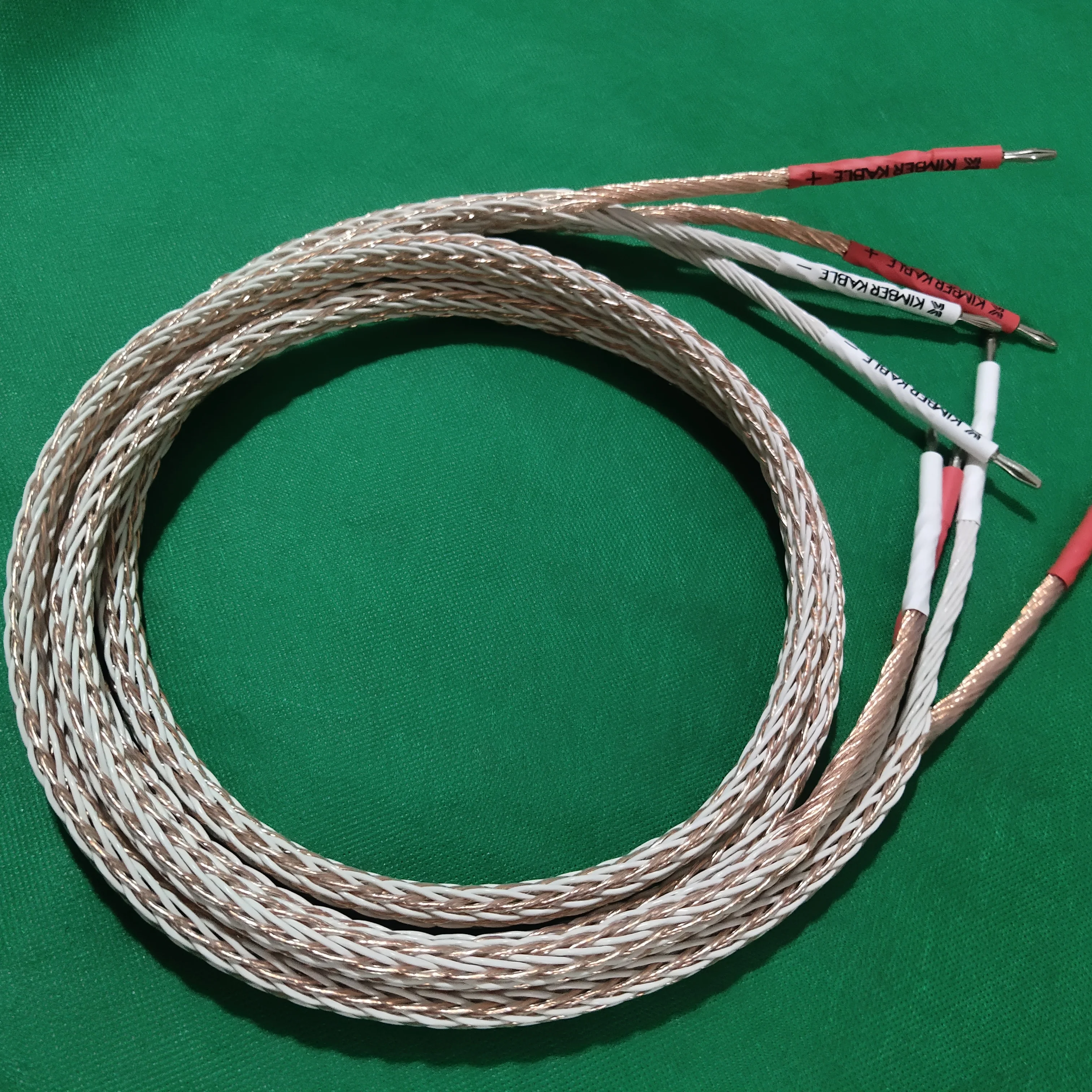 Cavo Per Altoparlanti Hi-Fi 5 AWG In Rame OCC Puro 8N - 0,5 Metri Per Impianti Audio Home E Car