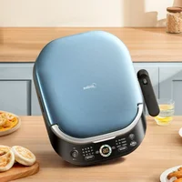 Electric baking pan for household use, double-sided heating, deep-frying and washable pancake frying machine 1