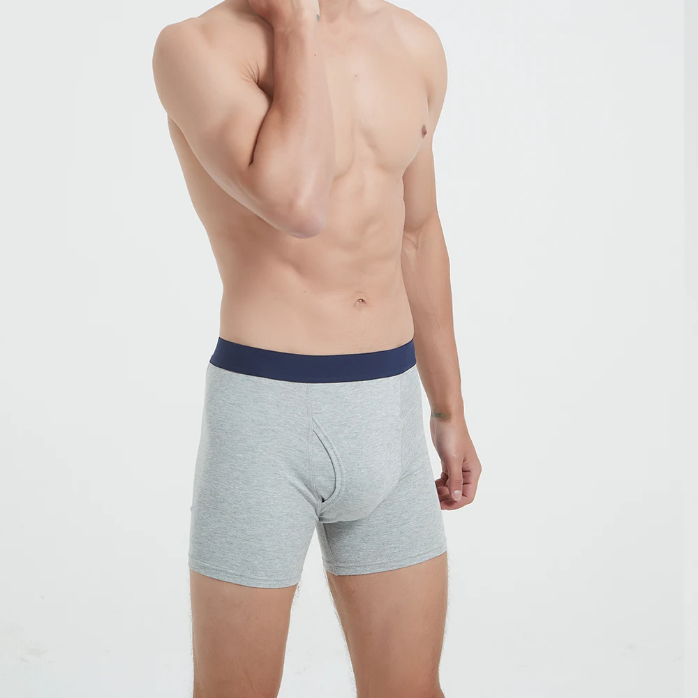 Silver Cotton EMF Shielding Anti-radiation RF Blocking Men's Underwear