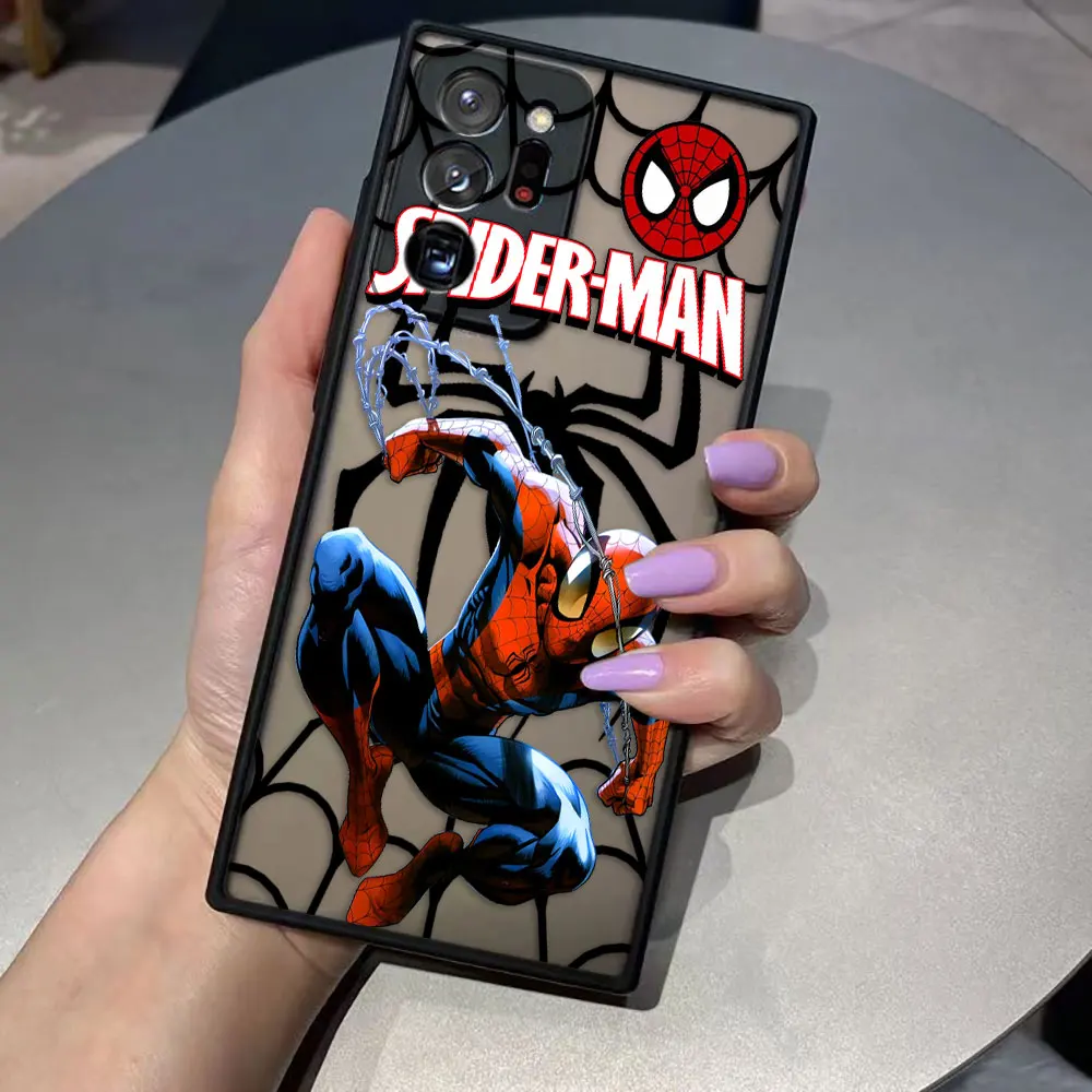thumbnail image 1 of Funda mate para Samsung Galaxy NOTA 20 10 9 8 A13 A12 A10 A11 7 A04E A04 A03S A02 A03 5G ULTRA Plus funda genial Marvel'S Spider-Man, 1 of 5