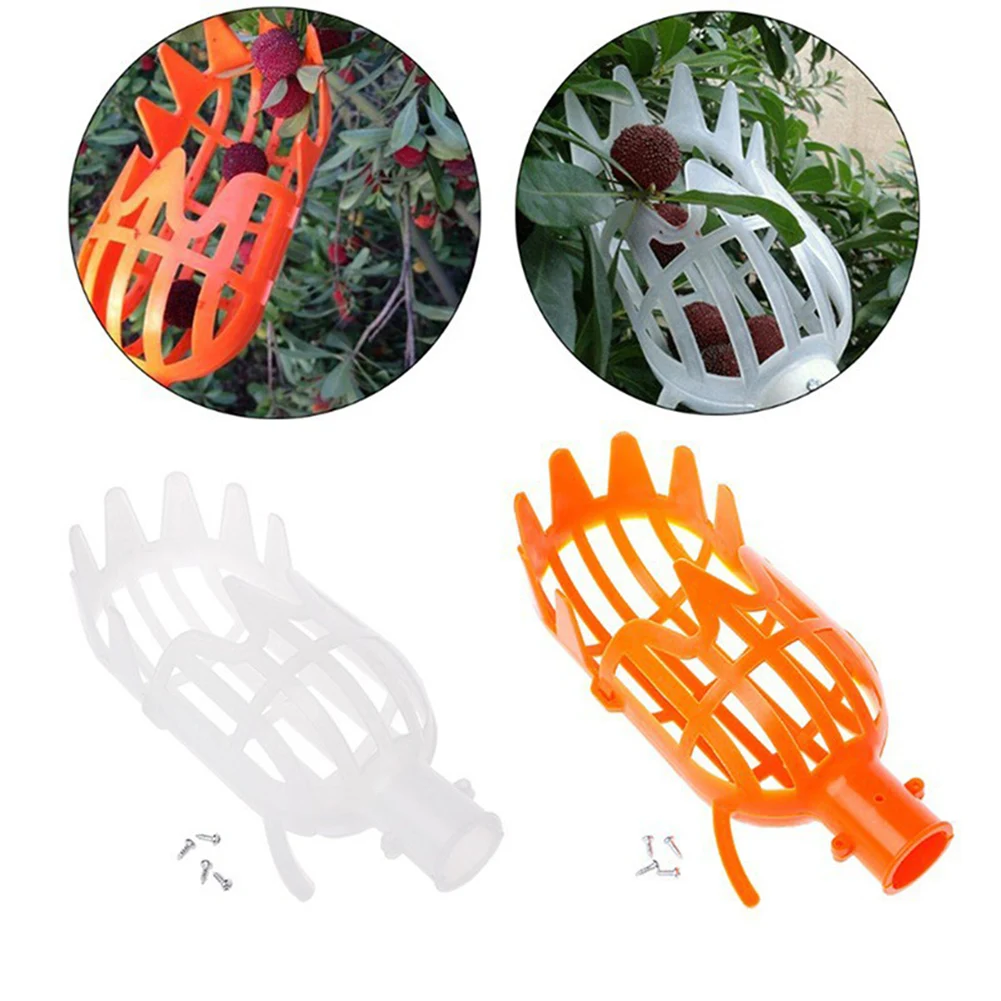 

Garden Tools Deep Basket Fruit Picker Head Convenient Fruit Picker Catcher Apple Peach Picking Farm Garden Picking Device