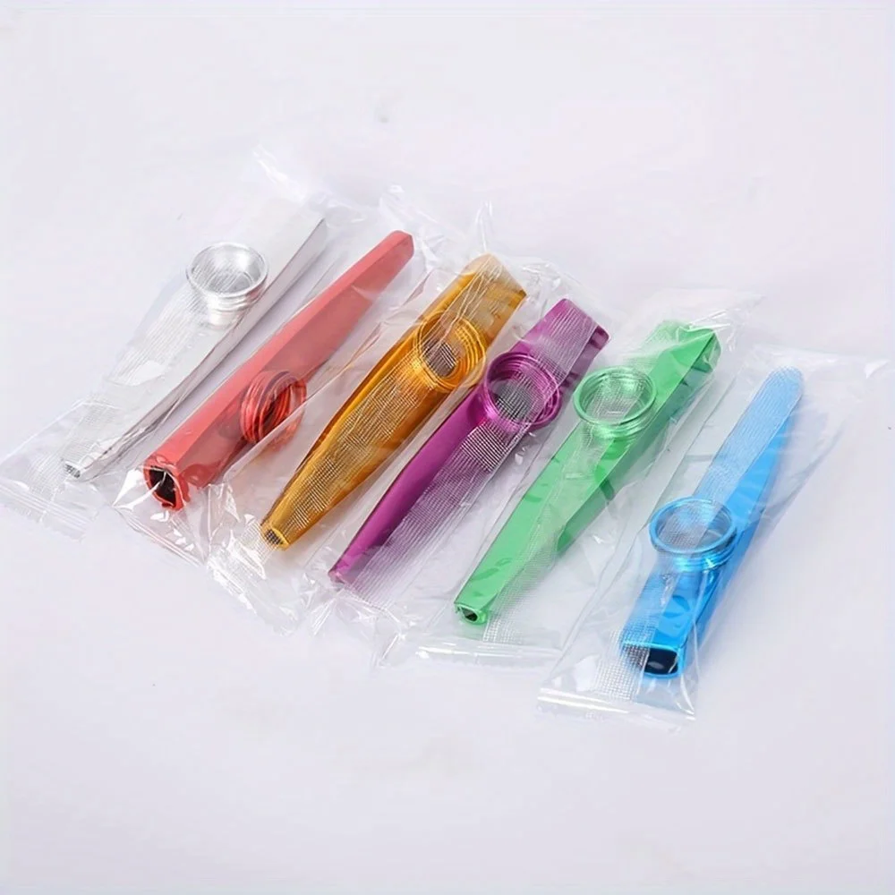 Exquisite Aluminum Alloy Kazoo with Storage Box Suitable for Beginners Musical Instruments