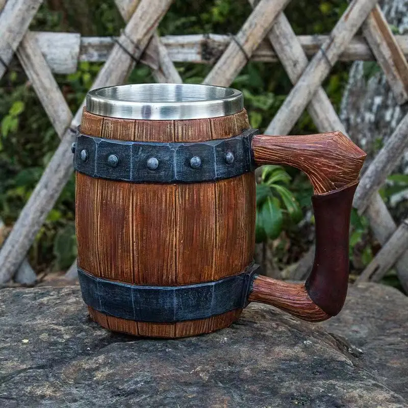 https://ae01.alicdn.com/kf/Se93fa7dc3480453ca98bf66342b0f067V/2023-Viking-Wood-Style-Beer-Mug-3D-Resin-Stainless-Steel-Coffee-Cup-Wine-Glass-Metal-Double.jpg