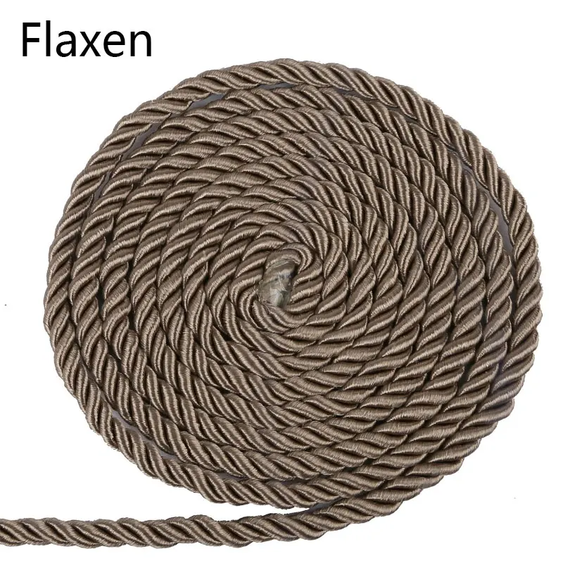 Luxurious 5mm Twisted Satin Rope for Elegant DIY Crafts & Decorative Packaging