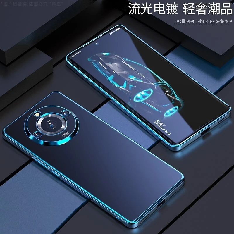 Realme 11 Pro Plus Hülle Schwarz - Lächelndes Gesicht Design Stoßfest