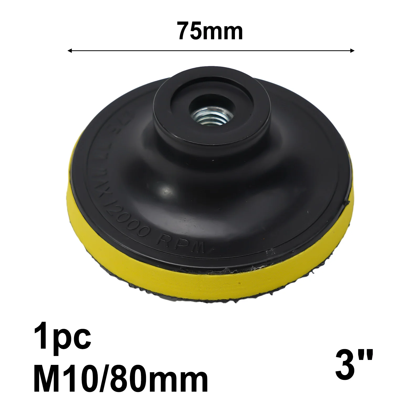 3/4/5/6/7 Inch Flocking Sanding Disc Self Adhesive Polishing Disc Drill Rod Car Paint Care Polishing Pad For Electric Polisher