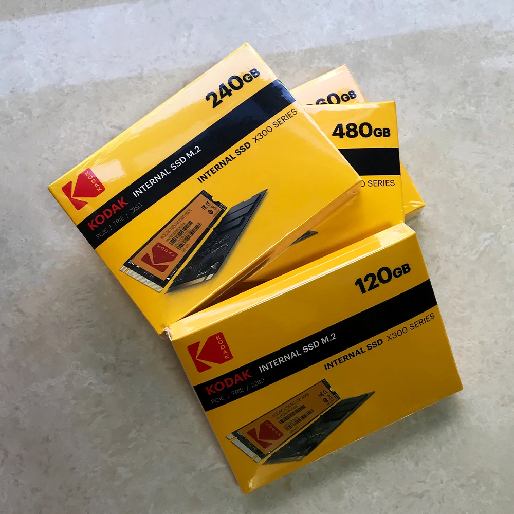 100% Original KODAK X300 M.2 SSD 120GB 240GB 480GB 960GB Solid State Drive M2 2280 Internal Hard Disk HDD for Laptop Desktop