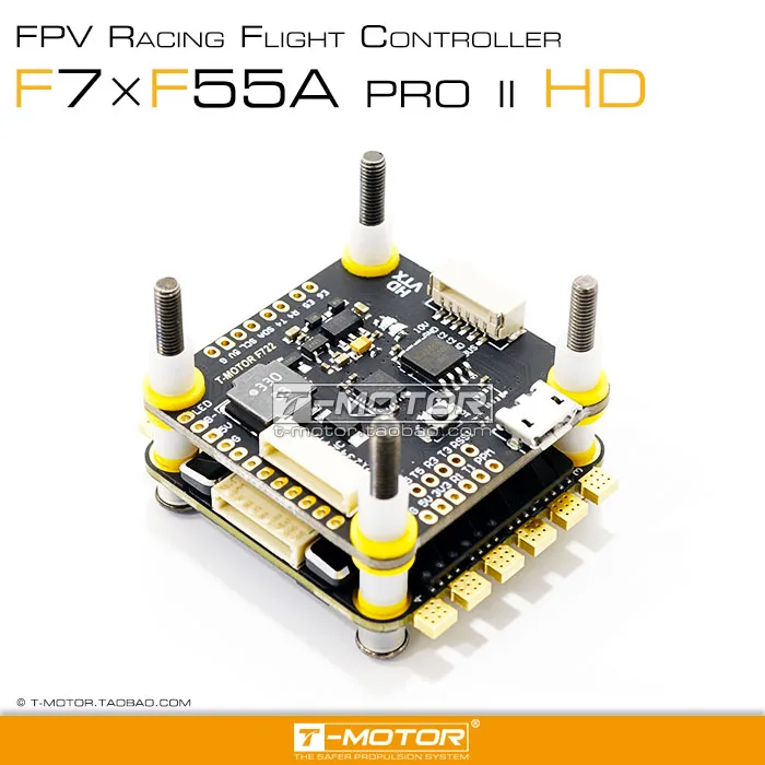 T-MOTOR Tmotor F4 F7 722 HD Flight Controller combo stack F45A V2 