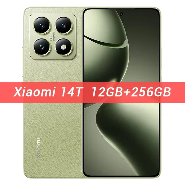 Xiaomi 14T 256GB au版 New) Xiaomi 14T 5G 12GB+256GB GREEN Dual SIM Unlocked Android Cell