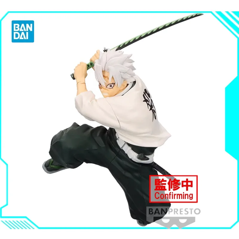 

Оригинальная фигурка Bandai Banpresto, рассекающая демонов, вибрирующие звезды, Shinazugawa Sanemi из ПВХ, аниме, модель, реальный подарок