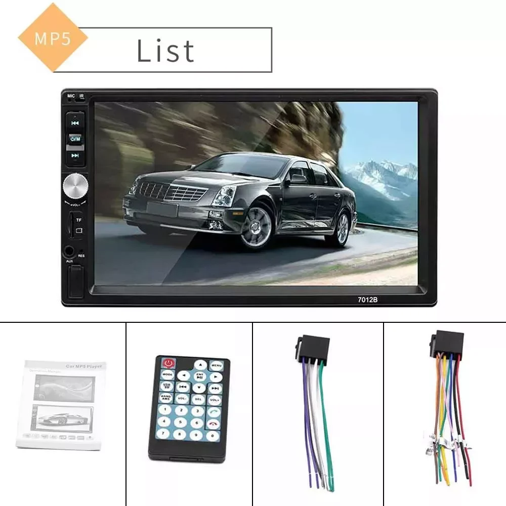 7inch 2 Din Car Radio 7012B Autoradio Multimedia Player Touch Screen
