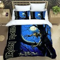 3D Rock band I-Iron-M-Maiden Bedding Sets exquisite bed supplies set duvet cover comforter set bedding set luxury birthday gift 2