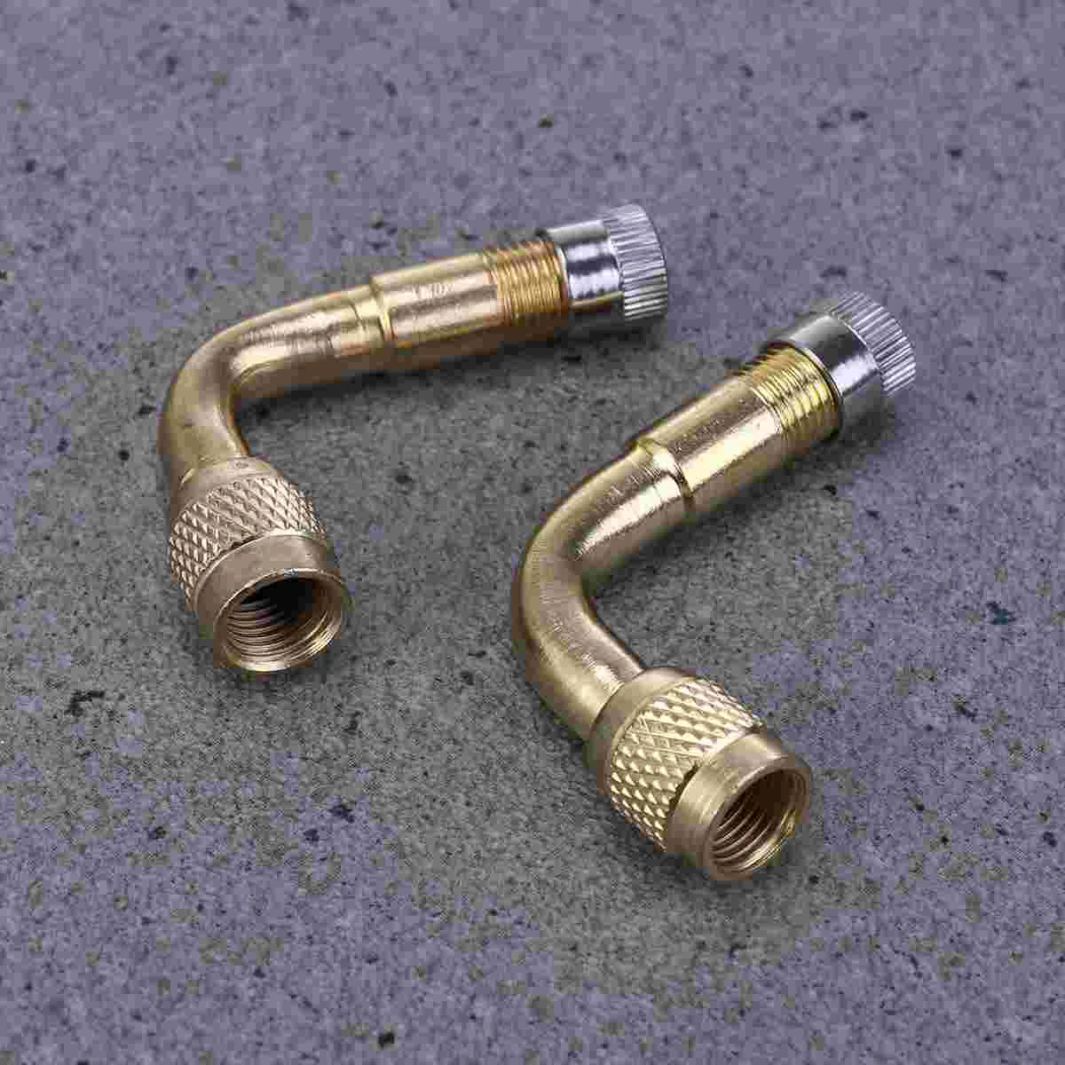 

Degree Brass Air Tyre Valve Schrader Valve Stem with Extension Adapter for Car Truck Motorcycle A20