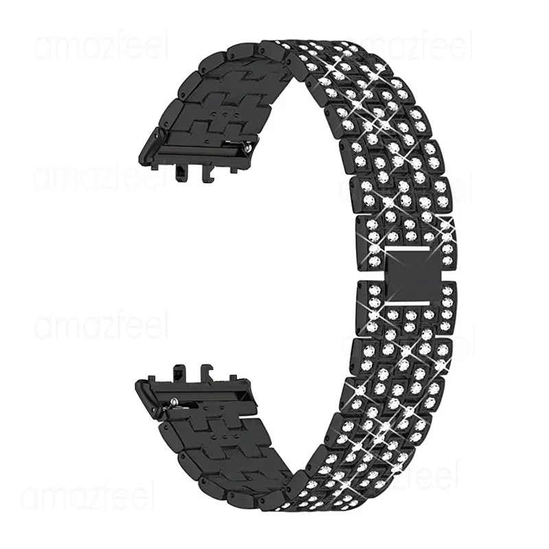 Diamond Strap Metal Bracelet for Galaxy Fit Smart Watch