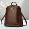 Trendy Backpack 2025 Women's Leisure Waterproof Travel Bag Computer Bag Backpack High School Junior High School Student Backpack 4