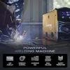5 in 1 Dual Voltage Multifunctional Aluminum Welding Machine 200A Stick/Lift TIG/MIG/Flux MIG/Spool Gun Smart LCD Panel Synergic 6