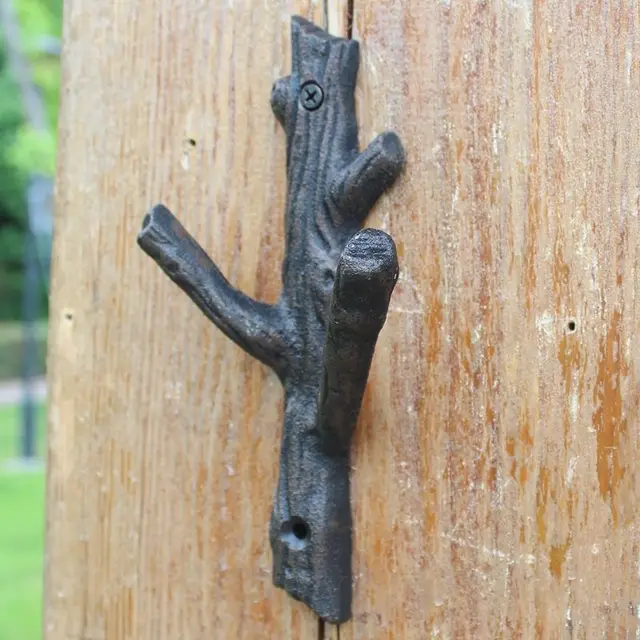 Kreatív Gekkó Falra Szerelhető Dekoratív Horgok Öntöttvas Retro Nagy Ruhák Kabát Kalapok Törülköző Fogas Polc A Konyhai Dekorációhoz - Image 6