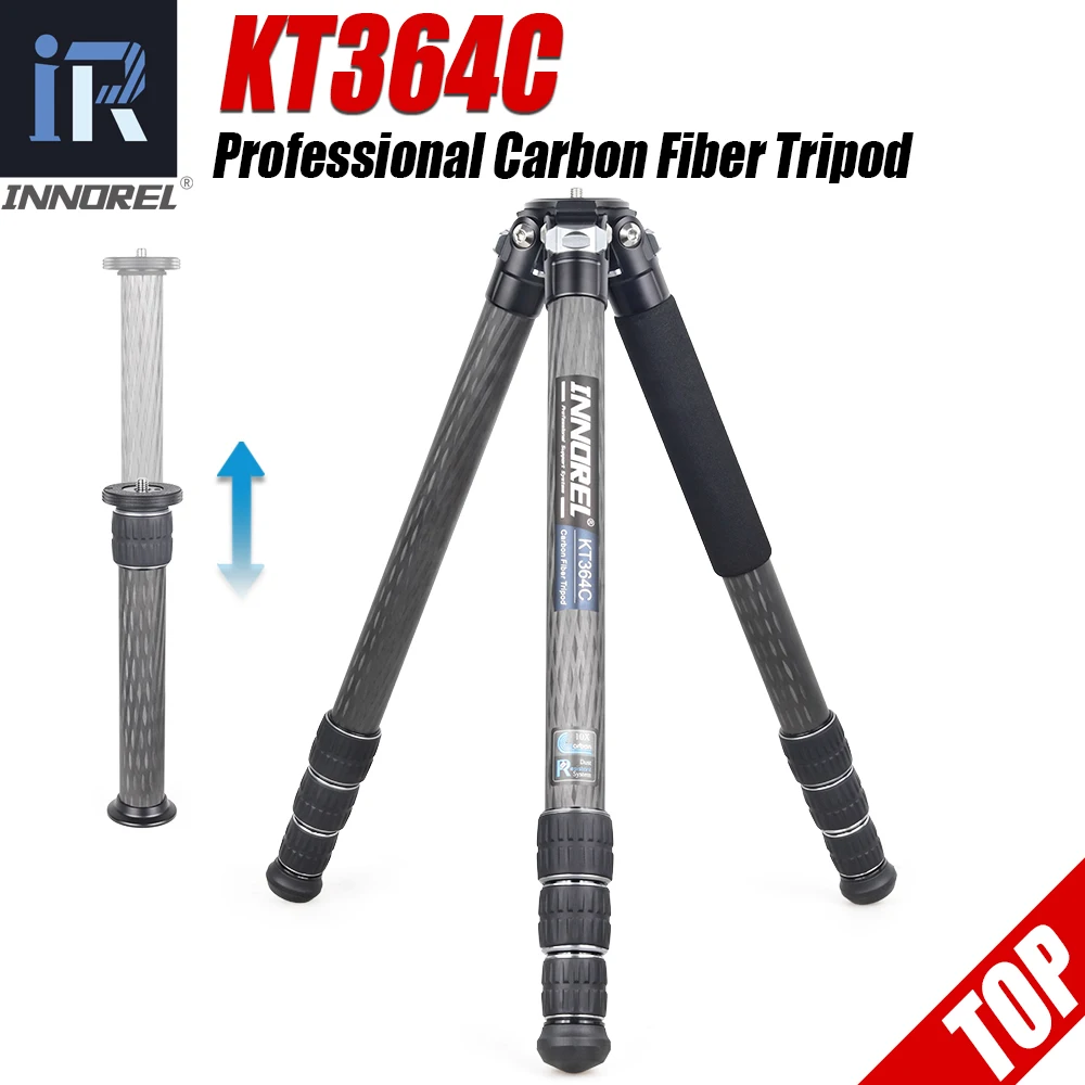 Selfie Stick Tripods INNOREL 10-Layer Carbon Fiber Mini Tripod