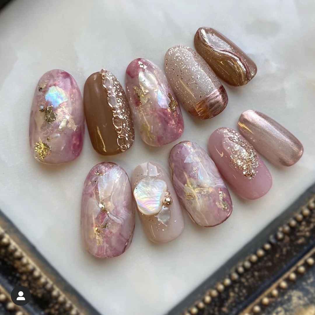 Nail Glitter Art Powder Flakes Aurora Nail Art Decoracion Reflective Sequin Bright Nails Accessories  All for Manicure