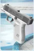 Summer Fully Water Gun Rechargeable Long-Range Continuous Firing Space Party Game Splashing Kids Toy Boy Gift 1