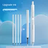 M&G 3pcs Gel Pen Black Quick-drying Ink Push-action Gel Ink Pen ST Nib Large Capacity for Students Office Writing 2
