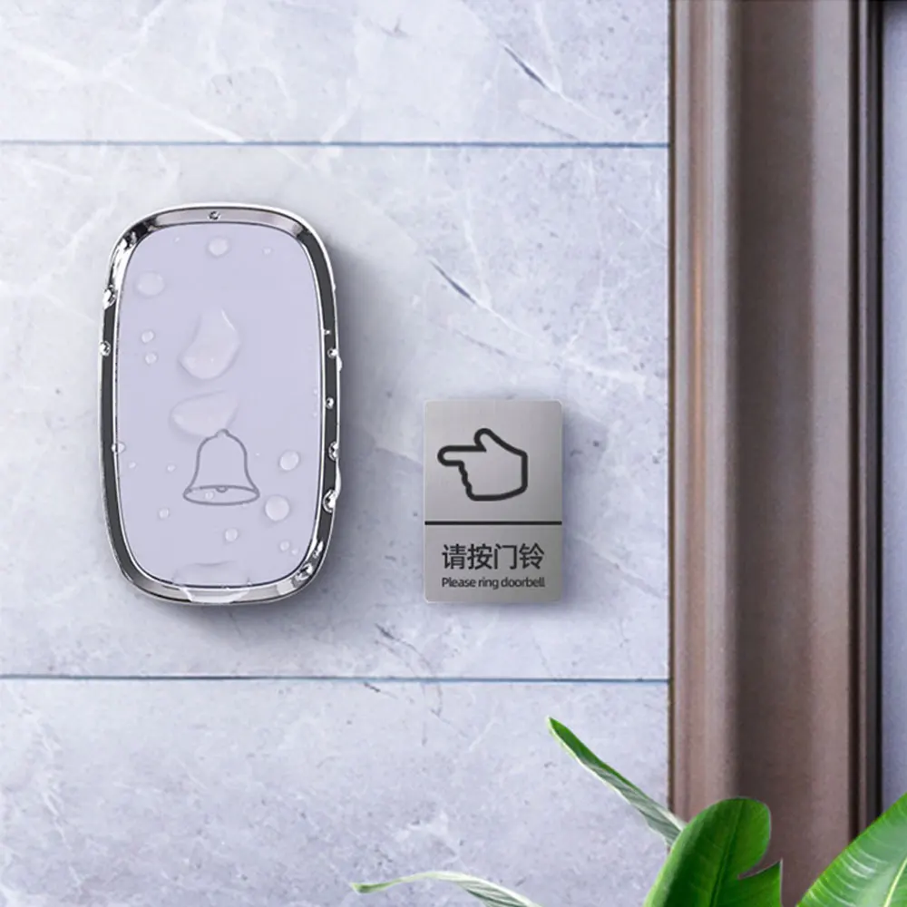 A101 New Wireless Doorbell Home Welcome Door Bell 150M Long Wireless Distance 38 Songs Home Welcome Chimes ringtone Colorfu