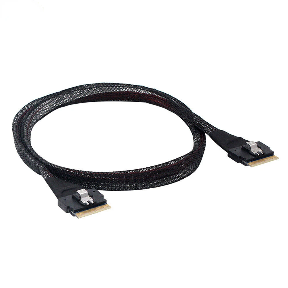 

PCI-E Ultraport Slimline SAS 4.0 SFF-8654 8i 74pin service Connection Cable
