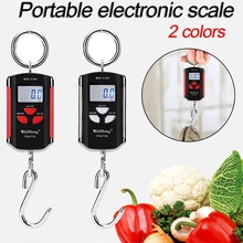 

LCD Digital Display Backlight Hanging Hook Scale 200Kg Electronic Weighing Scale Fishing Travel Scales Home Kitchen Weight Tool