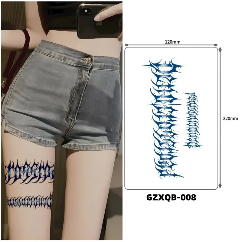 

Size:22* 12cm Herbal Juice Breast Patch Tattoo Sticker Lasts For 7-15 Days. Large Size Herbaceous Plant Temporary Tattoo Sticker
