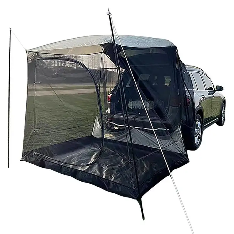 

Car Awning Portable Car Shelter Shade Camping Side Car Roof Top Tent Waterproof Roof Tent for SUV Minivan Camping Outdoor