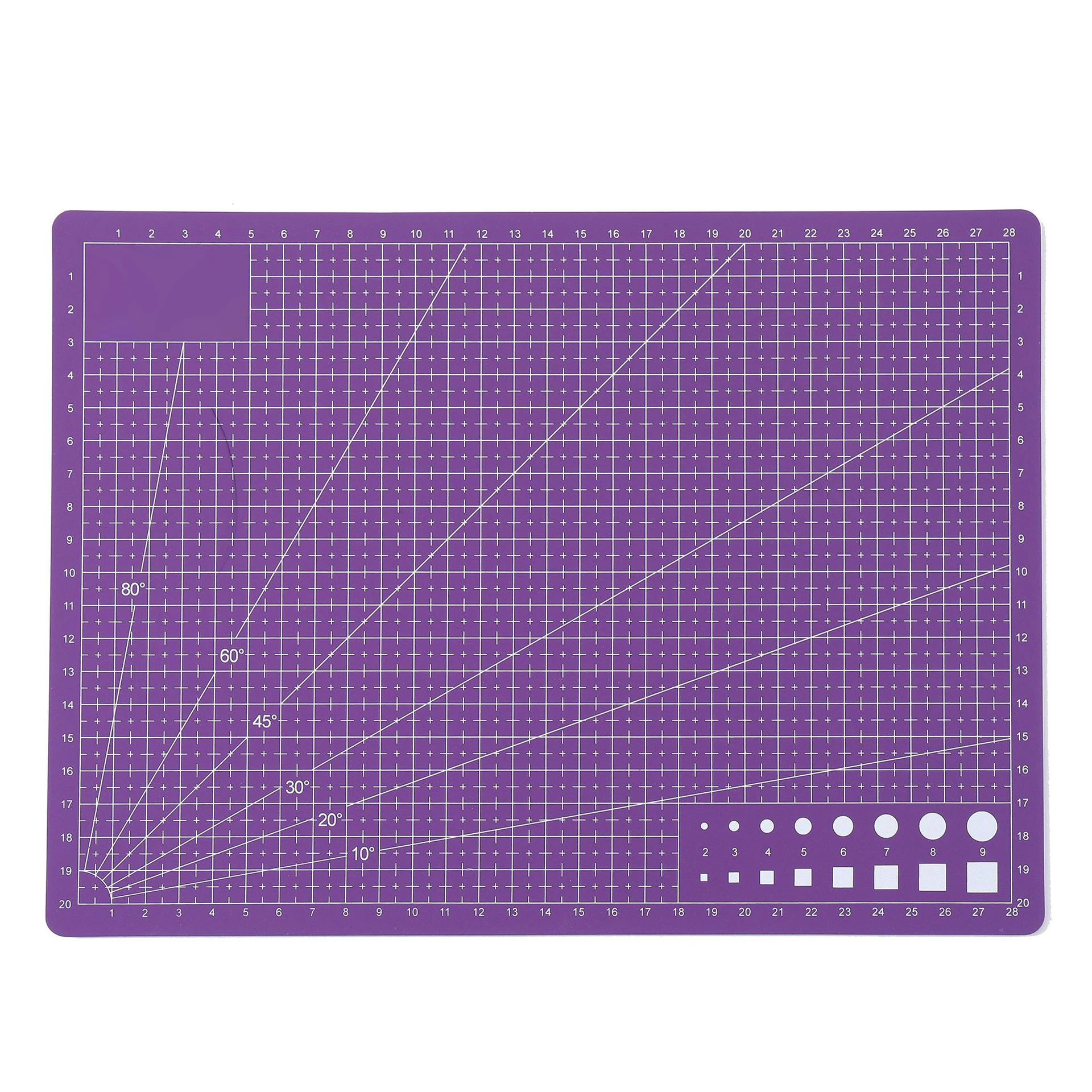 High Elasticity Durable Cutting Mat - PVC, 2.5MM Thickness, Ideal for DIY Handicrafts & Art Projects