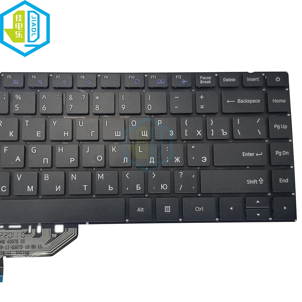 US Russo Espanhol Francês Teclado, Satellite Pro,