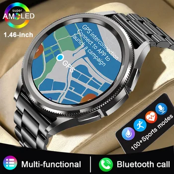 Nuovo Smartwatch Classico 2026 Serie 6 Sportivo per Uomo e Donna, Chiamate BT HD, Display Always-On, Impermeabile, Monitoraggio Salute, Compatibile con Android e iOS