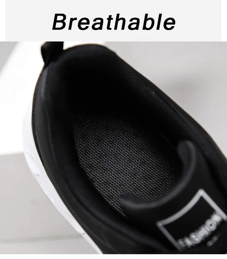 Description Picture 4 of itemNew Men's Running Shoes Lightweight Soft Male Sneakers Outdoor Anti-slip Men Sports Shoes EVA Sole Flat Casual Shoes Walking