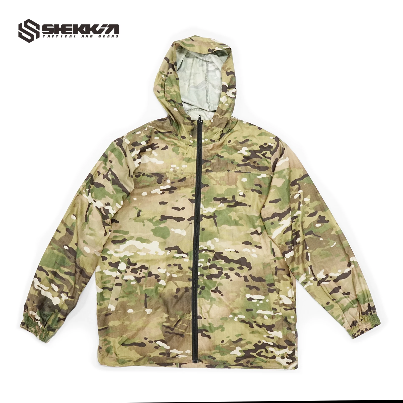 

Tactic Outdoor Mountaineering Fishing Hunting Camouflage Leather Jackets Long Sleeved Zippered Cardigans Sun Protection Clothing