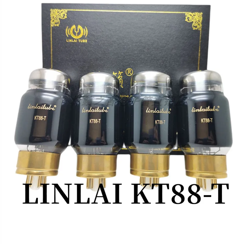 LINLAI KT88-T KT88 Vacuum Tube for Replaces 6550 KT88 Tube Amplifier HIFI Audio Amp Original Exact Match Brand New Genuine psvane kt88 vacuum tube instead of kt88c uk kt88 6550 kt120 for tube amplifier hifi audio amplifier original exact match