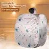 Portable Folding Steam Sauna SPA Room Tent without Steamer free ship for One Person or Two People Weight Loss Full Body Slimming 1